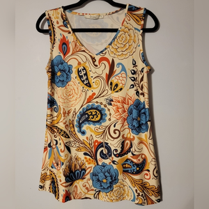💚 Sakurafina Ladies Tank Top Blouse‎ Size Small